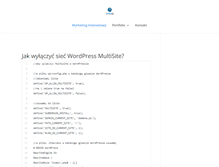 Tablet Screenshot of marekrusak.pl
